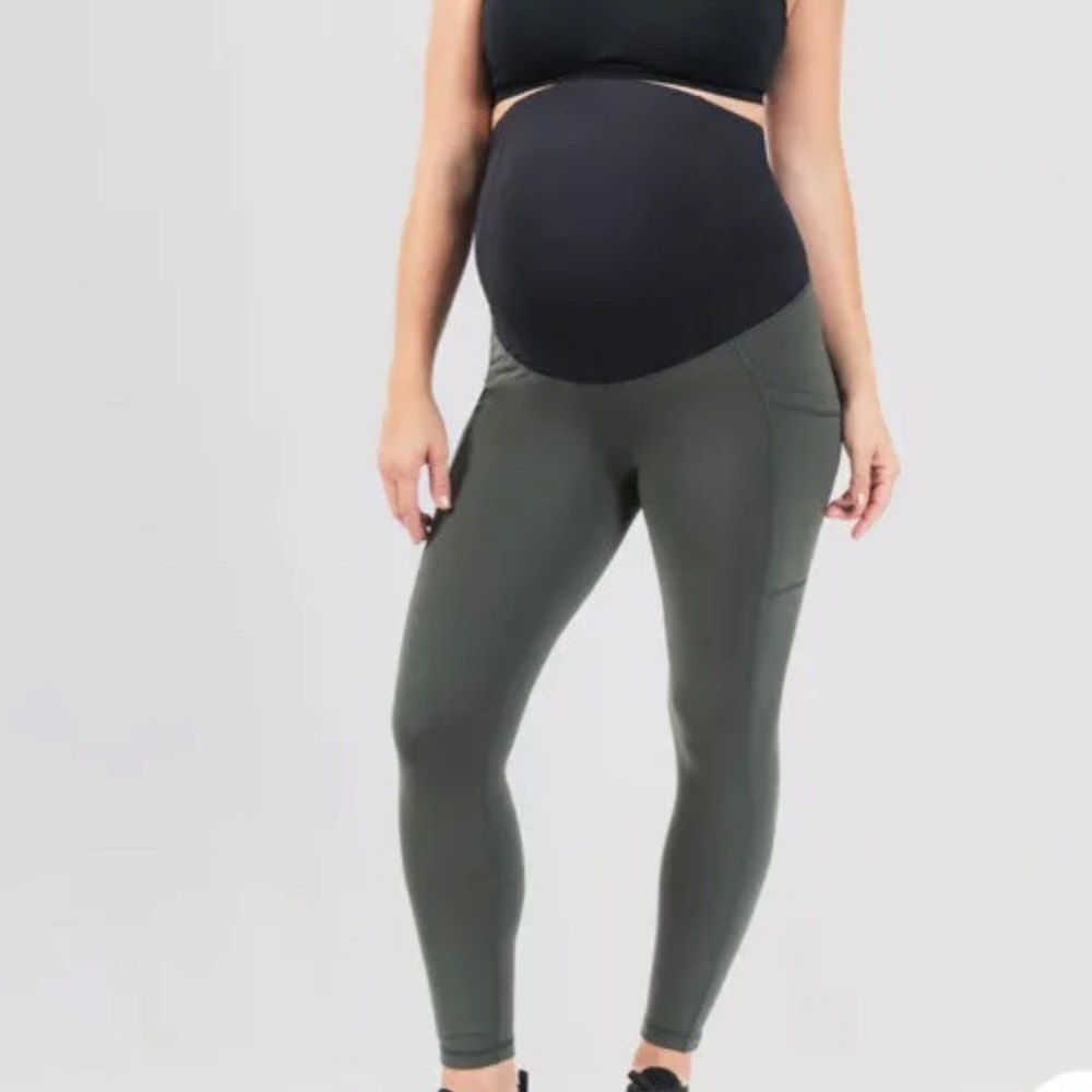 NWT Maternity Leggings Olive by Isabel Maternity